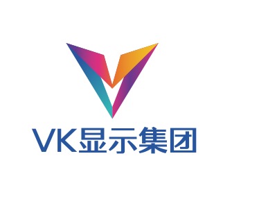 VK顯示集團(tuán)LOGO設(shè)計(jì)