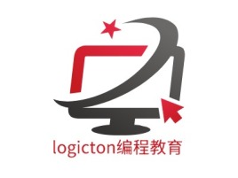 logicton编程教育logo标志设计