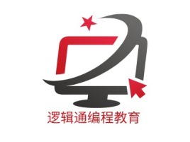 河南逻辑通编程教育logo标志设计