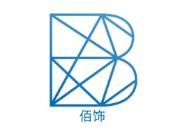 佰饰logo标志设计