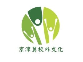 京津冀校外文化logo标志设计