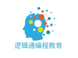 逻辑通编程教育logo标志设计
