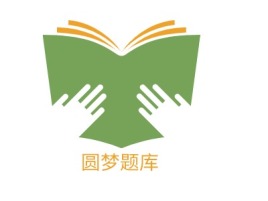 圆梦题库logo标志设计
