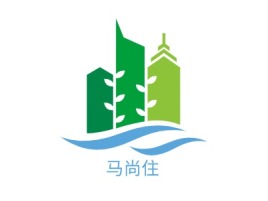 马尚住名宿logo设计