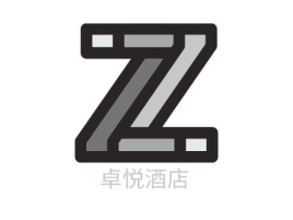 湖南卓悦酒店名宿logo设计
