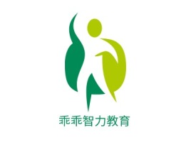 乖乖智力教育logo标志设计