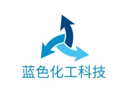 天津蓝色化工科技企业标志设计