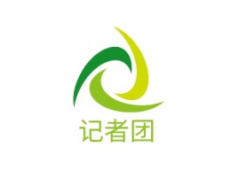 河南记者团logo标志设计