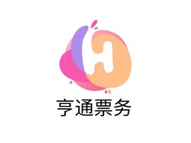 辽宁亨通票务logo标志设计