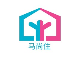 马尚住名宿logo设计