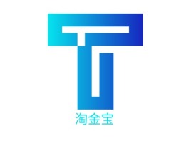 湖南淘金宝金融公司logo设计