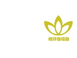 明诤伽瑜伽门店logo设计