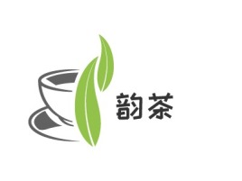 韵 茶店铺logo头像设计