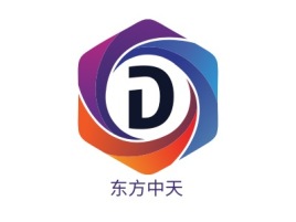 东方中天公司logo设计