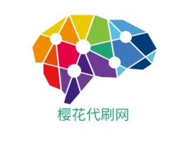 陕西樱花代刷网公司logo设计