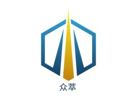 河南众萃公司logo设计
