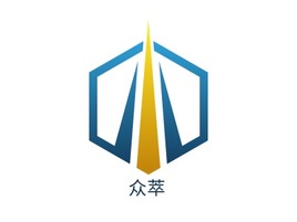 众萃公司logo设计