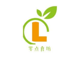 零点食坊品牌logo设计