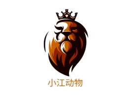 河北小江动物公司logo设计