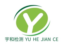 宇和检测 YU HE JIAN CE企业标志设计