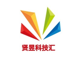 贤昱科技汇公司logo设计