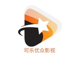 海南可乐优众影视logo标志设计