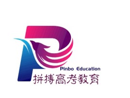 辽宁拼搏高考教育logo标志设计