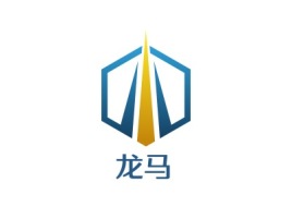 上海龙马公司logo设计