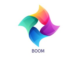 BOOM品牌logo设计