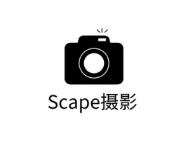 Scape摄影公司logo设计
