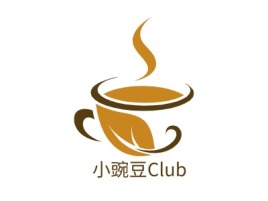 小豌豆Club店铺logo头像设计