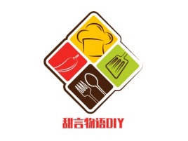 江苏甜言物语DIY店铺logo头像设计