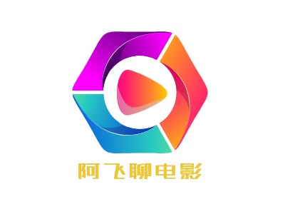 阿飛聊電影LOGO設計