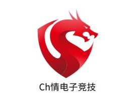 Ch情电子竞技logo标志设计