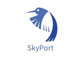 SkyPort公司logo设计