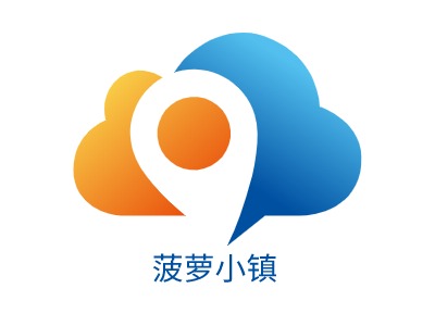 菠萝小镇LOGO设计