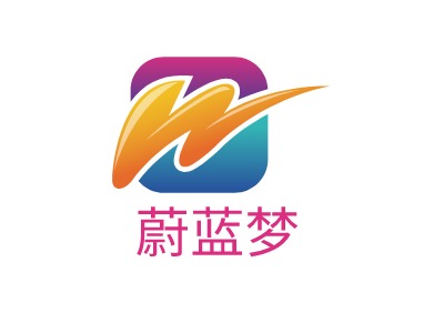 蔚藍(lán)夢(mèng)LOGO設(shè)計(jì)