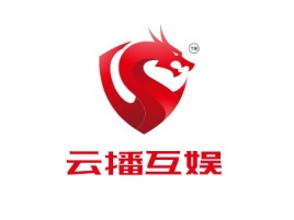 吉林云播互娱logo标志设计