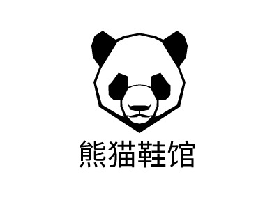 熊猫鞋馆LOGO设计