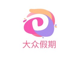 北京大众假期logo标志设计