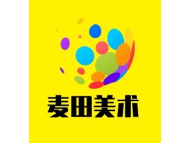 安徽麦田美术logo标志设计