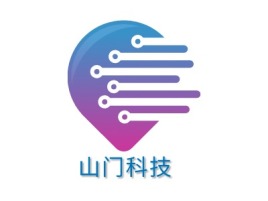 山门科技公司logo设计