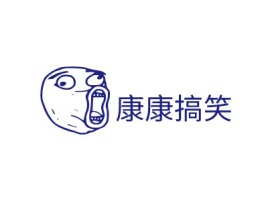 贵州康康搞笑logo标志设计