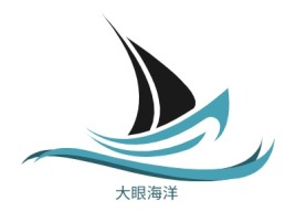 大眼海洋企业标志设计