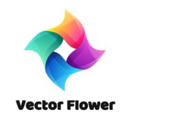 Vector Flower企业标志设计