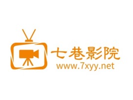 江苏七巷影院logo标志设计