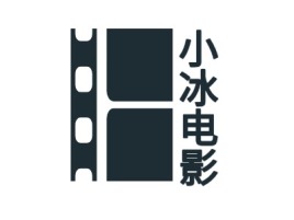 河南小冰电影logo标志设计