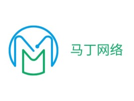 马丁网络公司logo设计