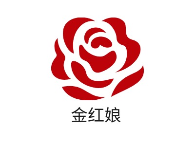 金红娘婚庆门店logo设计
