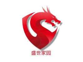 北京盛世家园logo标志设计